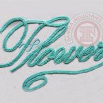 Gamma Industries Embroidery Flower Word