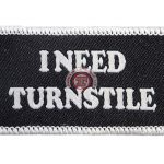 Gamma Industries Woven Label Ineed Turnstile